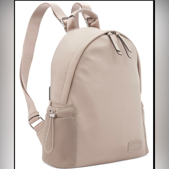 Calvin KLEIN Jessie Mesh Side Pocket Nylon Backpack main image 9